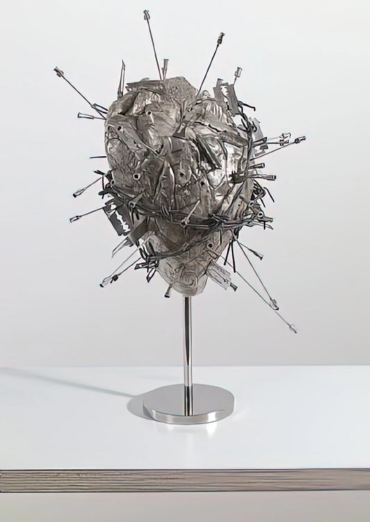 Damien Hirst and Stephen Fry: An Unlikely Artistic Alliance That Shaped Contemporary Art - THE SACRED HEART by Damien Hirst