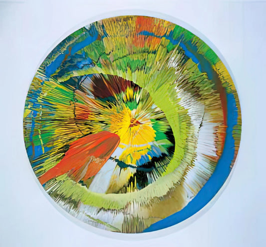Damien Hirst on Etsy: Navigating the Market for Contemporary Art Prints - BEAUTIFUL REVOLVING SPHINCTER by Damien Hirst