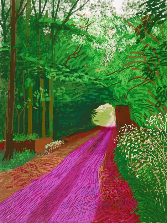 David Hockney on View: A Curatorial Journey Through the Master’s Vibrant Legacy - David Hockney by David Hockney