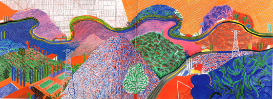 David Hockney: A Deep Dive into the Vibrant World of a Modern Master's Work - David Hockney by David Hockney