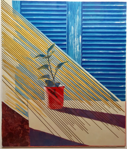 David Hockney’s 'My Parents' (1977): A Masterpiece of Psychological Realism and Family Intimacy - David Hockney by David Hockney