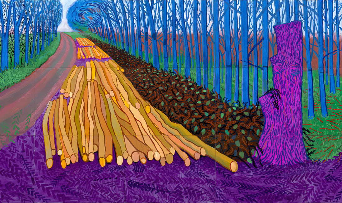 David Hockney's 'The Arrival of Spring': A Digital Renaissance in Contemporary Art - David Hockney by David Hockney