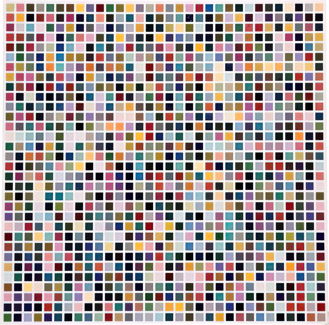 David Zwirner & Gerhard Richter: A Definitive Partnership in Contemporary Art - 1024 COLOURS 1973 by Gerhard Richter
