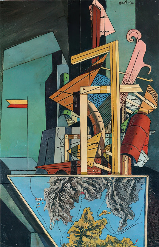 De Chirico at MoMA: Exploring the Metaphysical Master's Enduring Influence - THE MELANCHOLY OF DEPARTURE 1916 1 by Giorgio de Chirico