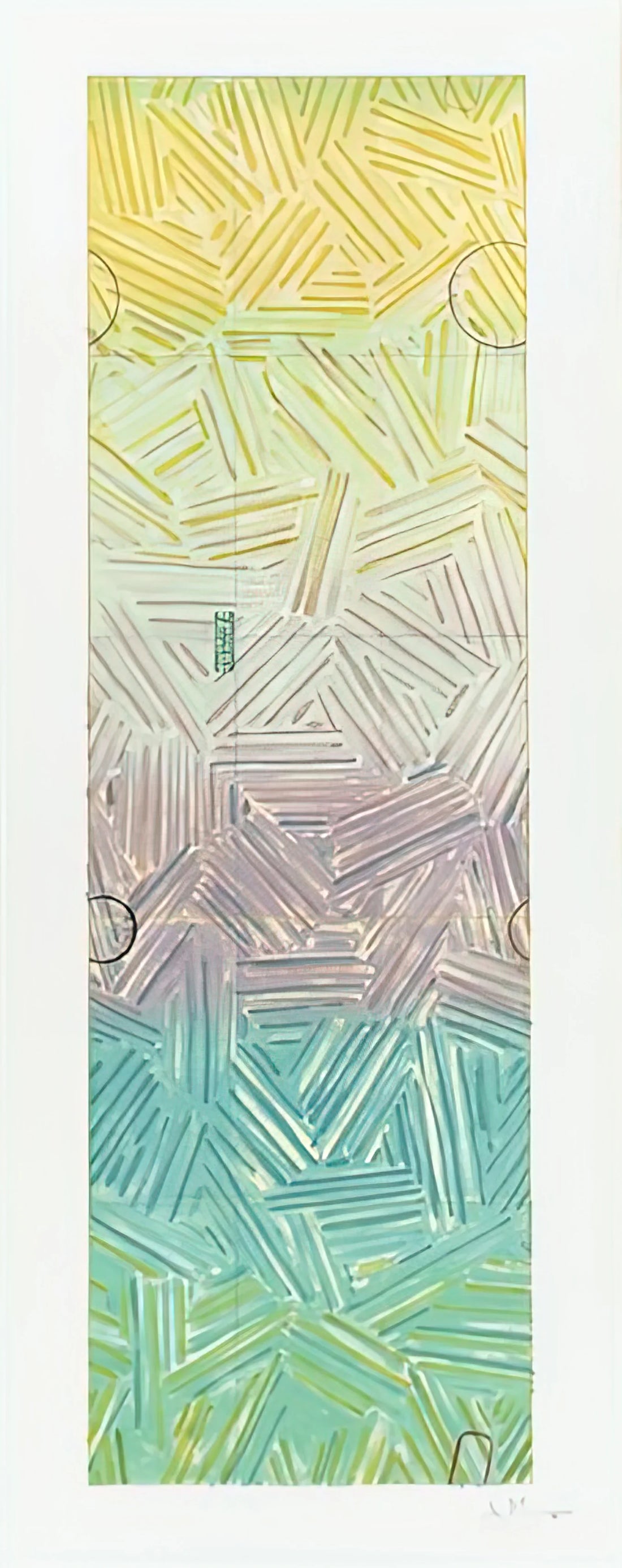 Decoding the Iconography of Jasper Johns: A Master Painter's Legacy - USUYUKI ULAE 211 by Jasper Johns