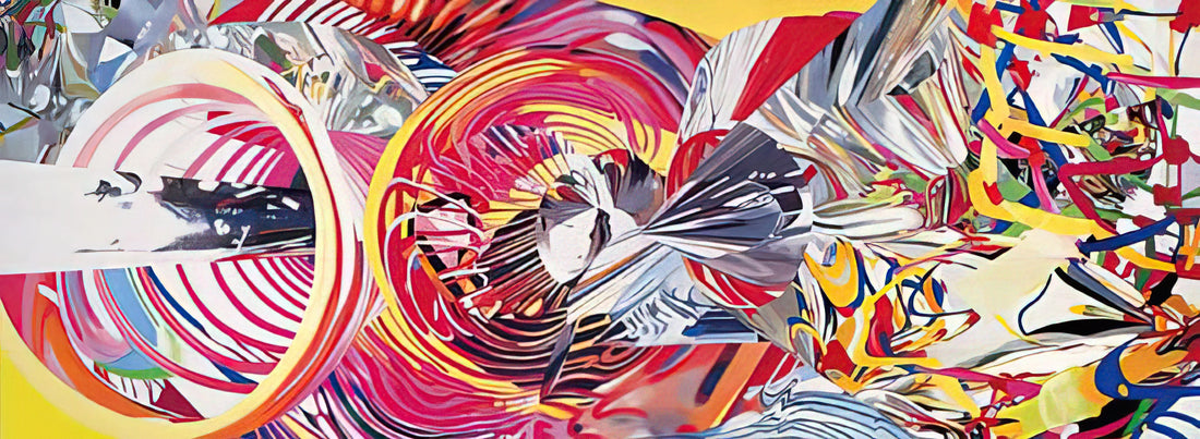 Decoding the Pop Art Visionary: The Enduring Legacy of James Rosenquist - Stowaway Peers Out at the Speed of Light by James Rosenquist