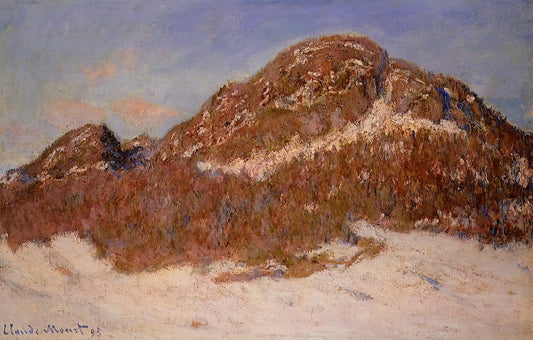 Diamond Painting Claude Monet: A Modern Twist on Impressionist Masterpieces - Mount Kolsaas 3 by claude monet