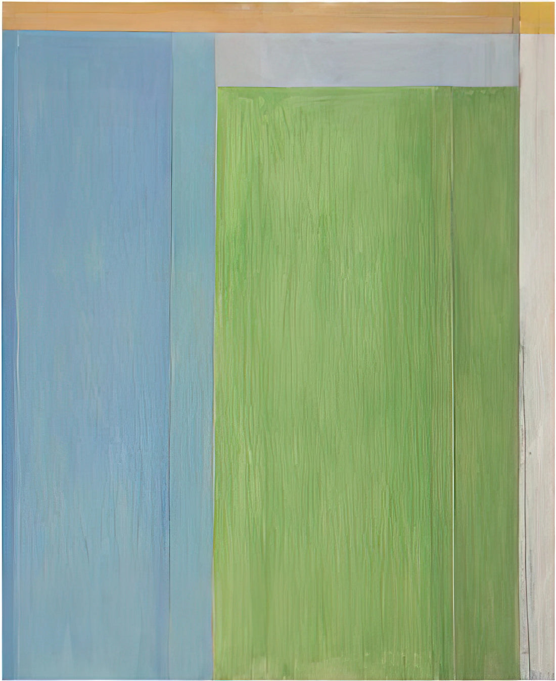 Diebenkorn Ocean: Unveiling the Coastal Abstractions of a Modern Master - Ocean Park #45 by Richard Diebenkorn