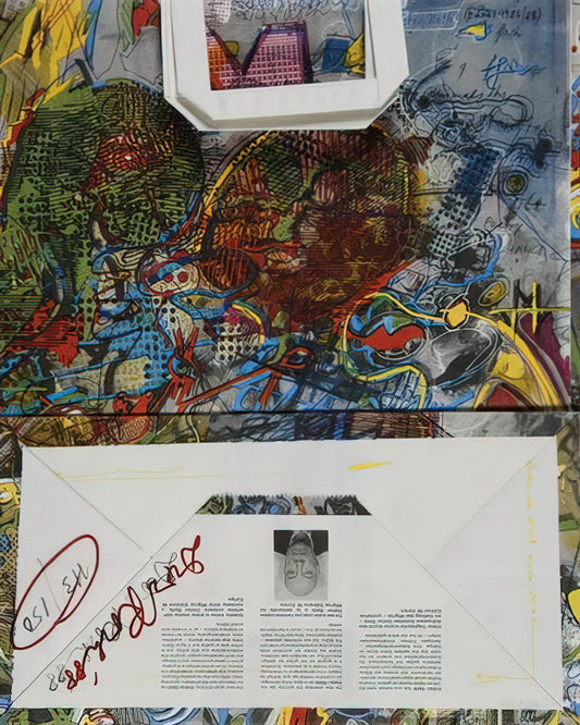 Dieter Roth Print: Exploring the Radical Legacy of an Avant-Garde Master - Untitled Migros - 1988 by Dieter Roth