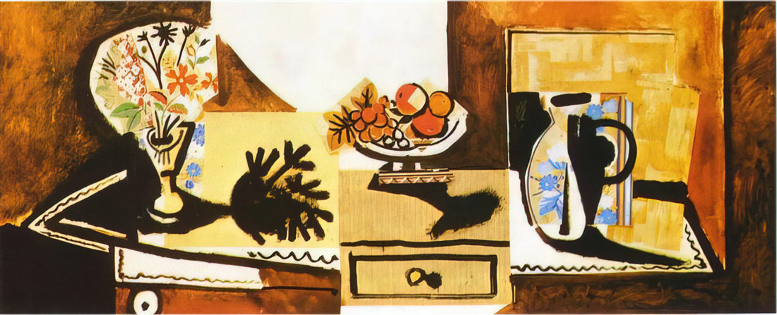 Dora Maar Prints: The Surrealist Muse and Photographer in Modern Collections - Still life on the dresser by Pablo Picasso