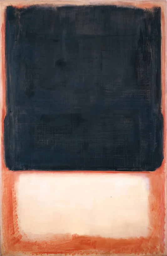 Early Mark Rothko Paintings: The Formative Years Before the Color Fields - No. 7 Dark Over Light - 1954 by Mark Rothko