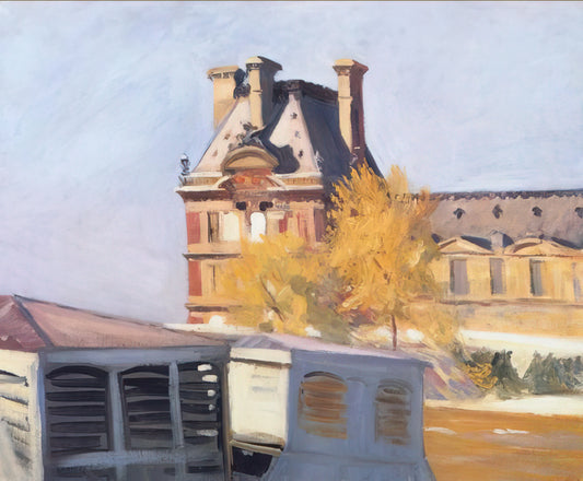 Edward Hopper 1930: The Pivotal Year That Defined American Realism - Le Pavillon de Flore by Edward Hopper