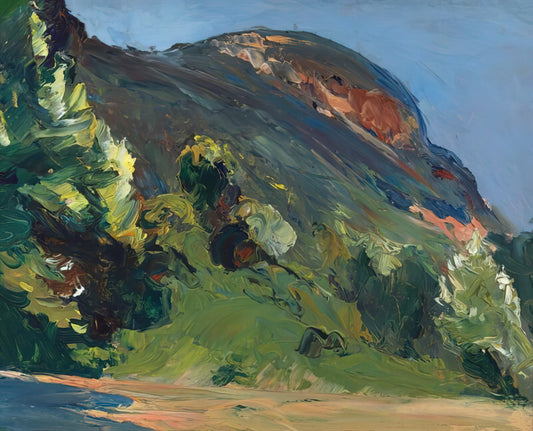 Edward Hopper Deutsch: Einblicke in den Meister der amerikanischen Moderne - Bluff by Edward Hopper