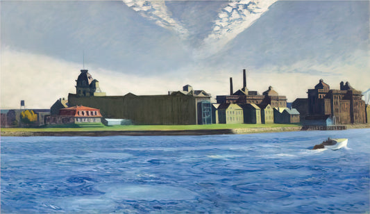 Edward Hopper Paintings: Capturing the Solitude of Modern America - Blackwell s Island by Edward Hopper