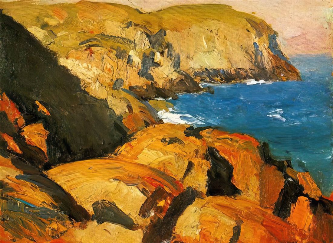 Edward Hopper Works: A Deep Dive into the Master of American Solitude - Blackhead, Monhegan by Edward Hopper