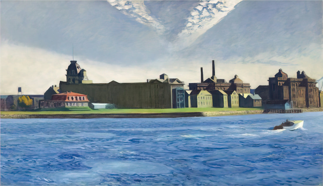 Edward Hopper and Mark Strand: A Poetic Dialogue Between Painting and Verse - Blackwell s Island by Edward Hopper