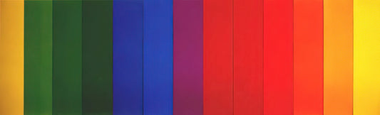 Ellsworth Kelly Acrylic Print: A Definitive Guide to the Artist's Color-Field Legacy - Spectrum III by Ellsworth Kelly