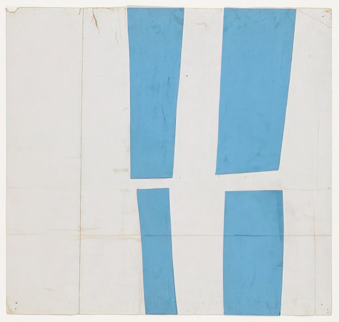 Ellsworth Kelly Plant Drawings: The Botanical Precision of an Abstract Master - Blue and White by Ellsworth Kelly