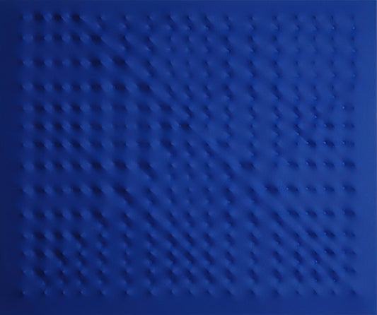 Enrico Castellani Posters: The Definitive Guide to the Italian Master's Monochrome Reliefs - Untitled - 2009 by Enrico Castellani
