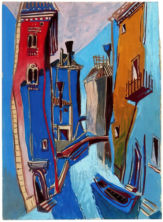 Enrico Prampolini Reproductions: Preserving the Vision of an Italian Futurist Pioneer - VENICE 1948 by Enrico Prampolini