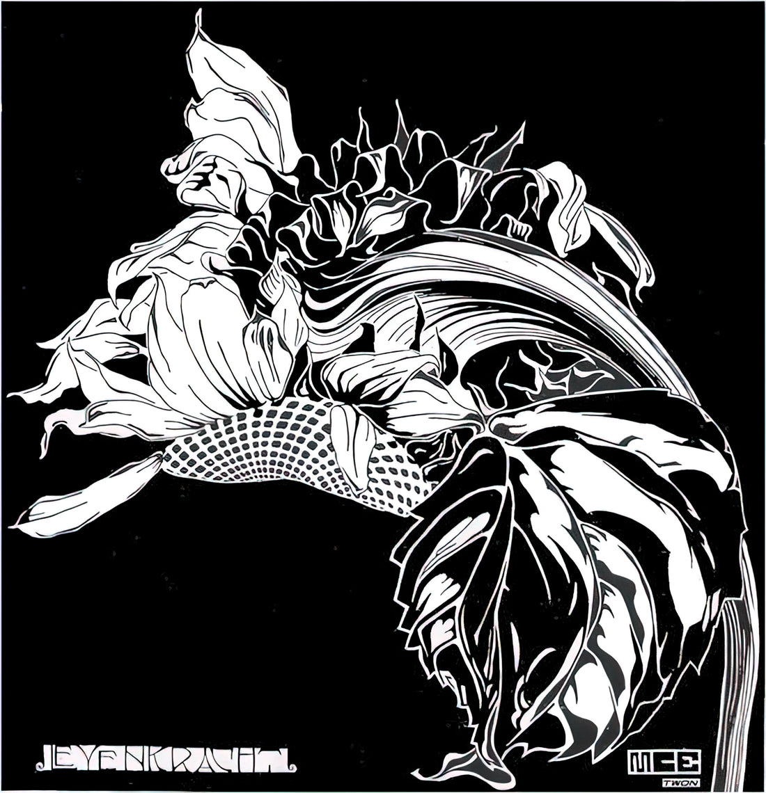 Escher Sky Arts: The Celestial Geometry of Maurits Cornelis Escher - LIFE FORCE by MC Escher