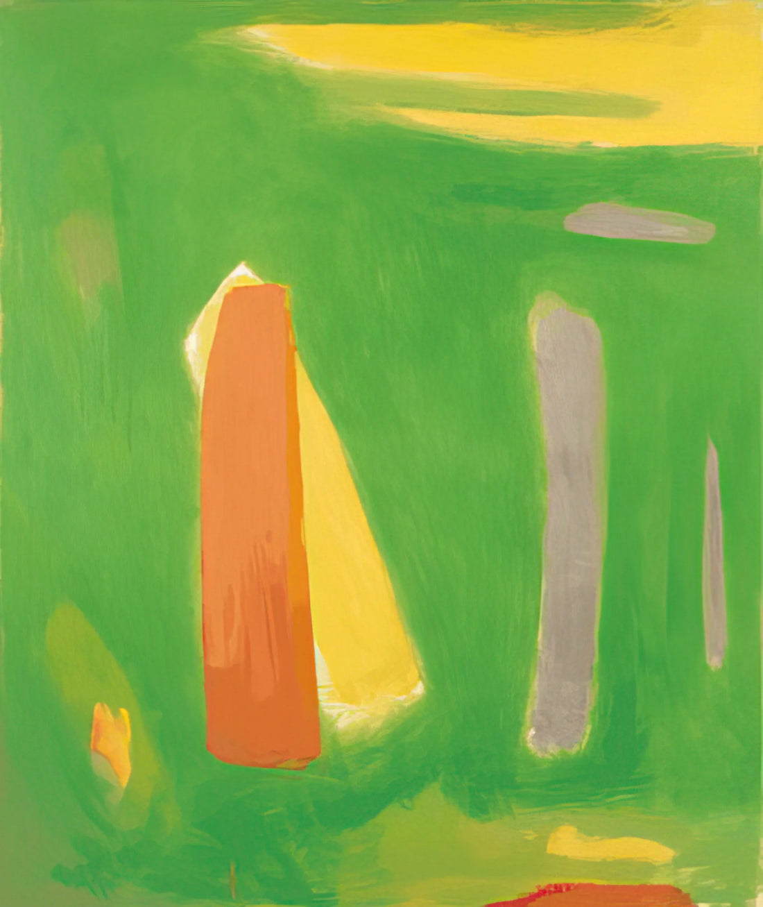 Esteban Vicente Canvas: The Abstract Expressionist's Mastery of Color and Form - RITMICO 1995 by Esteban Vicente