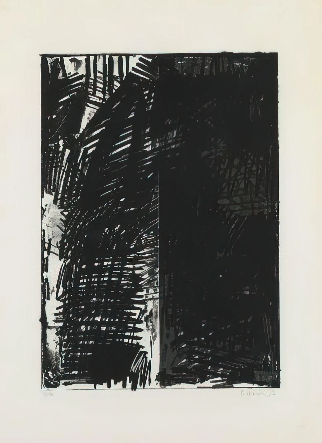 Exploring the Luminous Abstraction of Brice Marden - Untitled Press Series - 1972 by Brice Marden