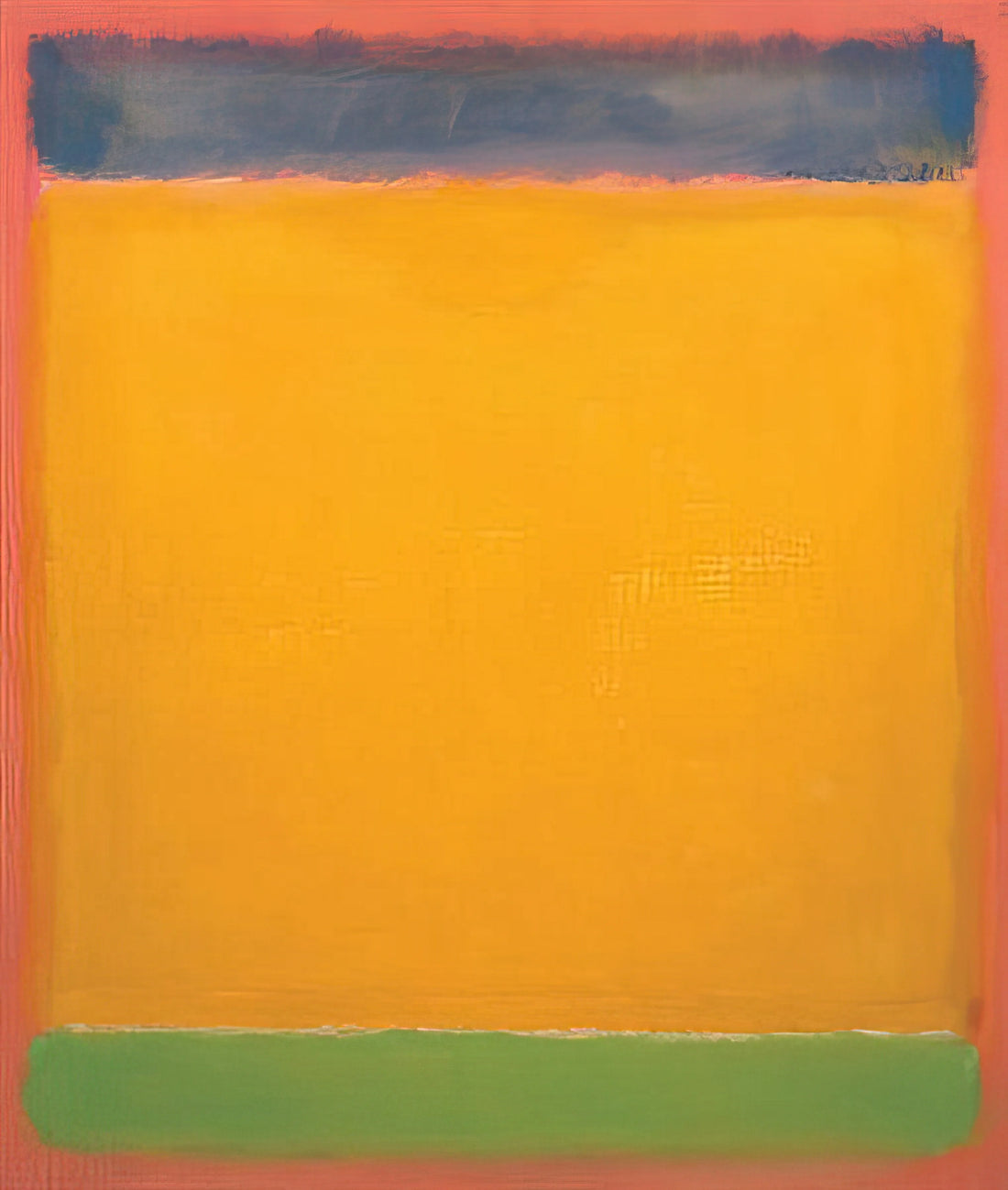 Exploring the Profound Depths of Mark Rothko: Untitled, 1969 - United Blue, Yellow, Green on Red - 1954 by Mark Rothko
