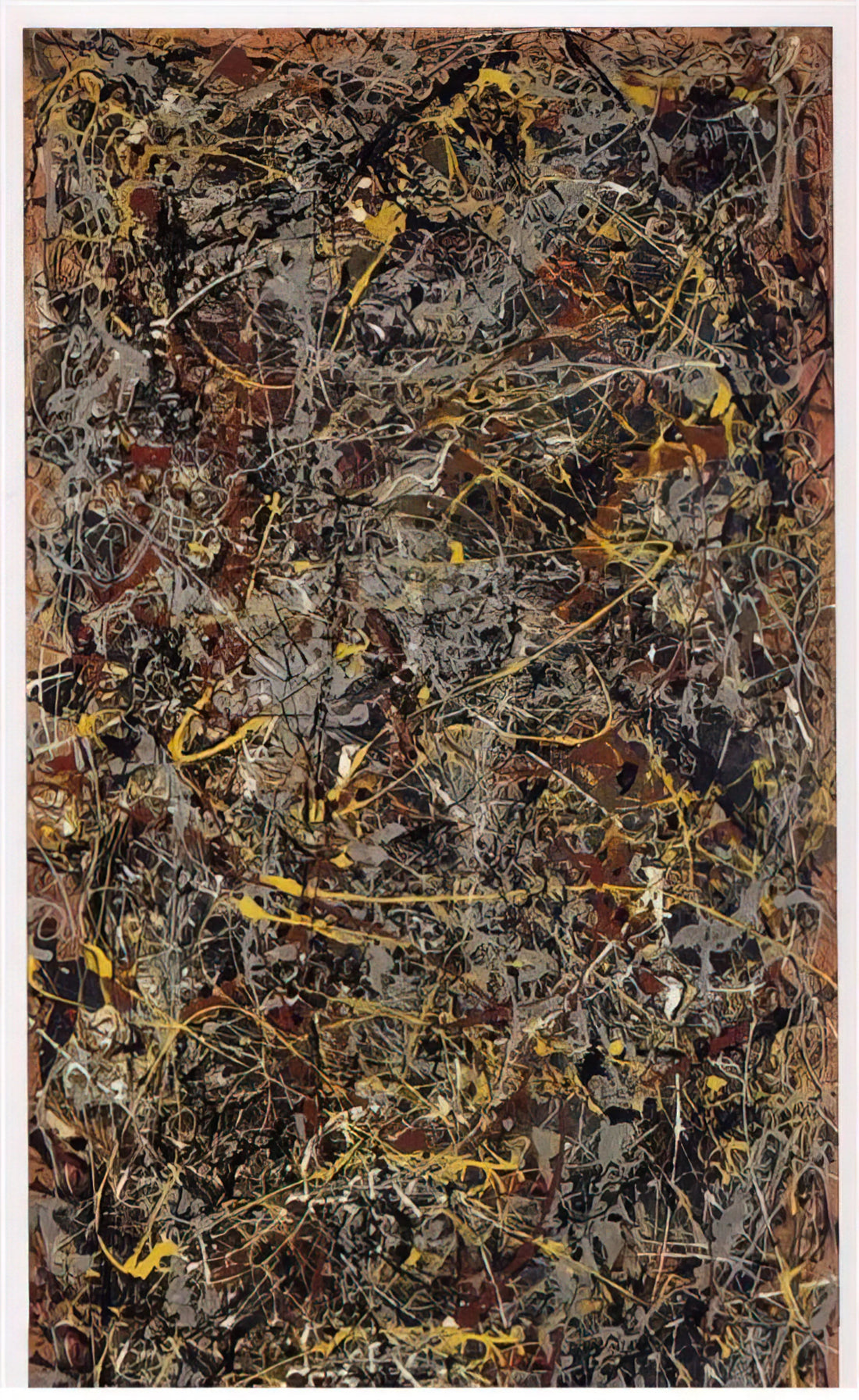 Famous Splatter Paint Art: The Revolutionary Legacy of Action Painting - NUMBER 5 1948 1 by Jackson Pollock