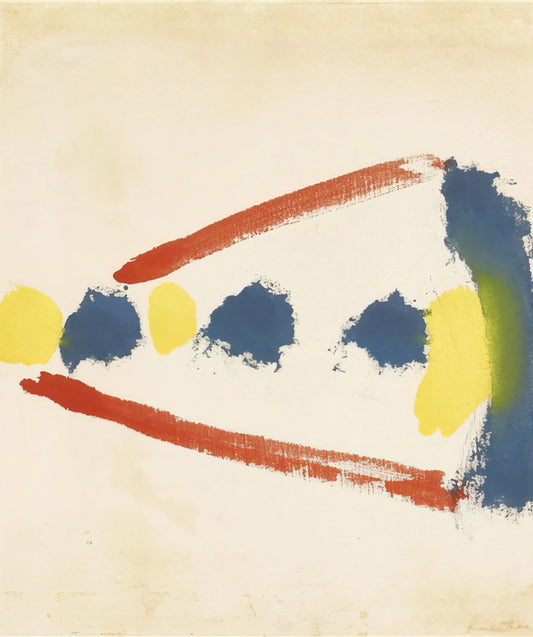 Fierce Poise: The Dynamic Tension in Abstract Expressionist Art - Untitled - 1965 by Helen Frankenthaler