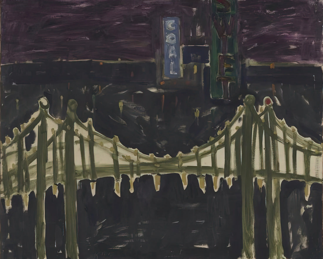 Fluids by Allan Kaprow: The Ephemeral Masterpiece That Redefined Art - George Washington Bridge by Allan Kaprow