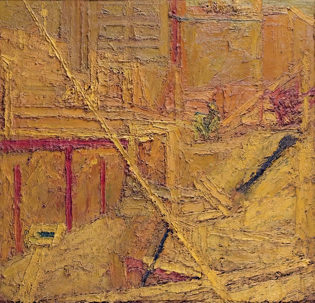 Frank Auerbach Portrait Paintings: The Physicality of Presence - MAPLES DEMO by Frank Auerbach