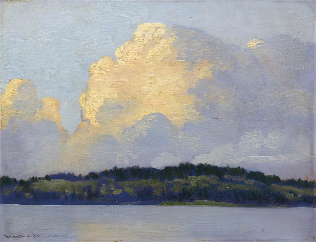 Frank Johnston and The Group of Seven: Capturing Canada's Untamed Spirit - Thunderers - 1920 by Frank Johnston