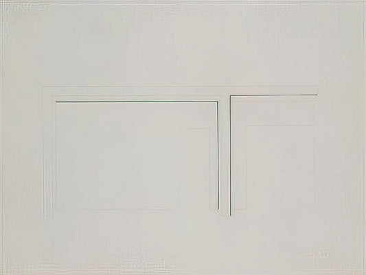 Fred Sandback at David Zwirner: A Study in Minimalist Space and Line - Untitled - 1983 by Fred Sandback