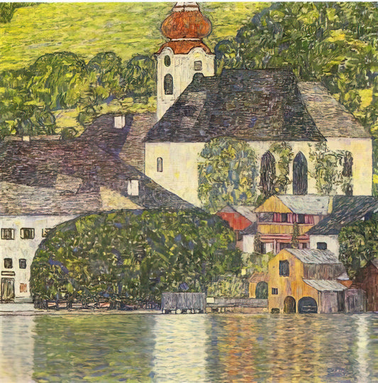 Freud and Klimt: The Unconscious Mind and the Golden Surface - CHRUCH IN UNTERACH ON THE ATTERSEE by Gustav Klimt