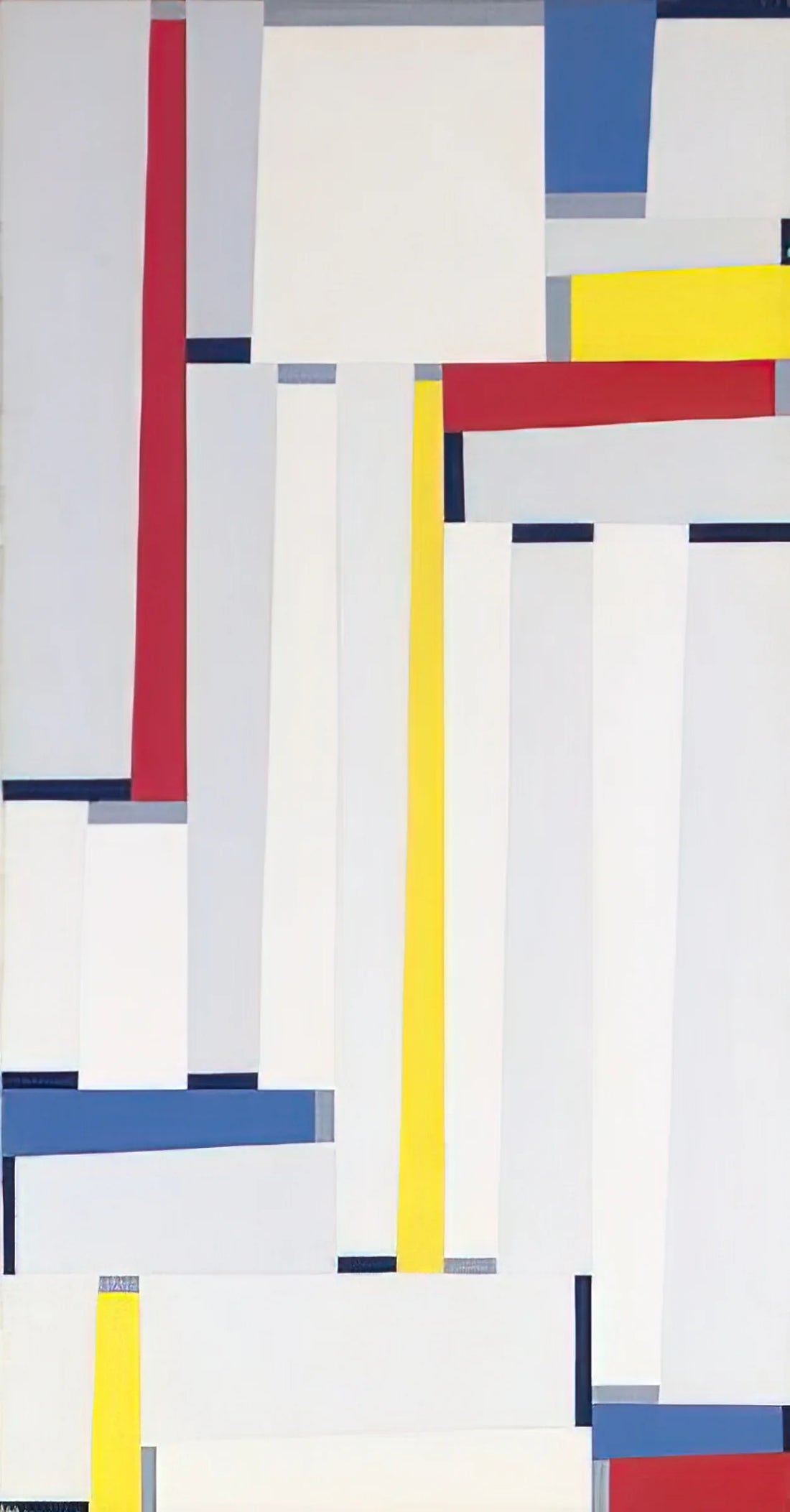 Fritz Glarner Prints: A Guide to the Geometric Master's Legacy - Relational Painting #55 - 1951 by Fritz Glarner
