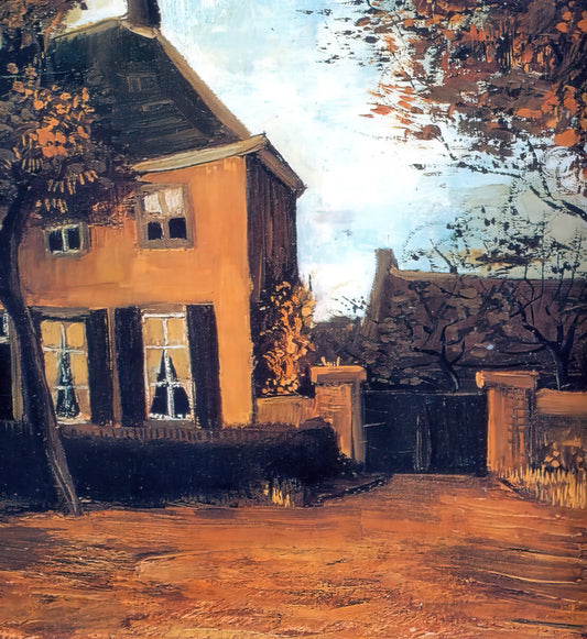 Funko Pop Van Gogh: When Pop Culture Meets Post-Impressionist Genius - The Vicarage at Nuenen by Vincent van Gogh