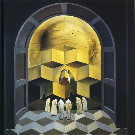 Gala Salvador Dalí 1947: The Muse, the Masterpiece, and the Surrealist Marriage - SKULL OF ZURBARAN by Salvador Dali