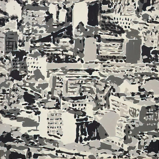 Gerhard Richter 128 Details from a Picture: A Masterpiece of Photographic Painting - TOWNSCAPE 1969 by Gerhard Richter