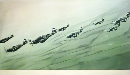 Gerhard Richter Archive: The Definitive Guide to the Artist's Catalog Raisonné and Artistic Legacy - MUSTANG STAFFEL 1964 by Gerhard Richter