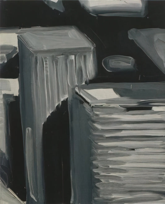 Gerhard Richter Black and White: The Monochromatic Mastery of a Modern Icon - TOWNSCAPE 1968 5 by Gerhard Richter