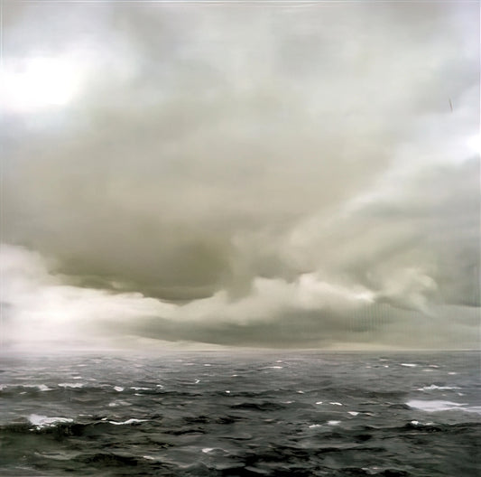 Gerhard Richter Cage 1: A Masterpiece of Abstract Expressionism and Artistic Philosophy - SEASCAPE CLOUDY by Gerhard Richter