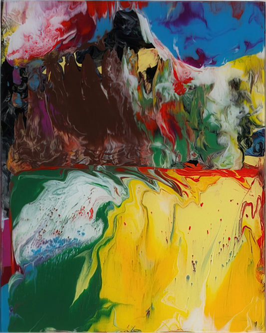 Gerhard Richter Cage Prints: An Exploration of Abstraction and Process - SINDBAD 2008 by Gerhard Richter