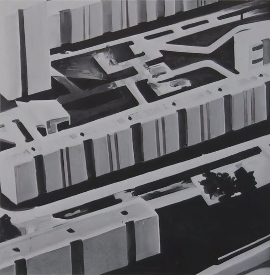 Gerhard Richter Color: A Master's Exploration of Chromatic Complexity - TOWNSCAPE SL 1969 0 by Gerhard Richter