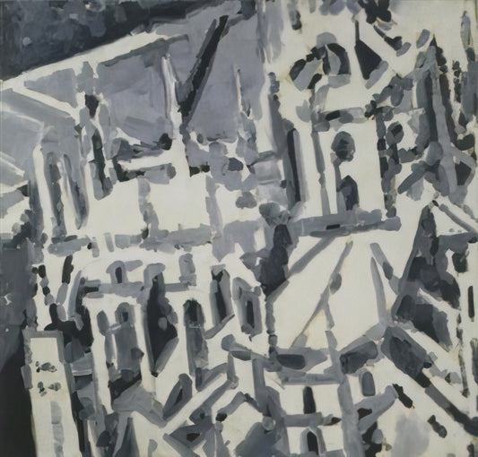 Gerhard Richter December 2020: A Pivotal Moment in Contemporary Art - TOWNSCAPE M9 1968 by Gerhard Richter