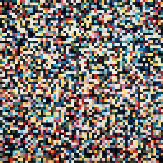 Gerhard Richter Drawings: The Unseen Dimension of a Contemporary Master - 4096 COLOURS 1974 by Gerhard Richter