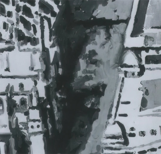 Gerhard Richter Patterns: The Abstract Master's Exploration of Order and Chaos - TOWNSCAPE M7 1968 by Gerhard Richter