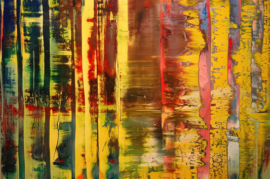 Gerhard Richter at Sotheby's: The Market, Masterpieces, and Modern Legacy - ABSTRACT PAINTING 780 1 1 by Gerhard Richter
