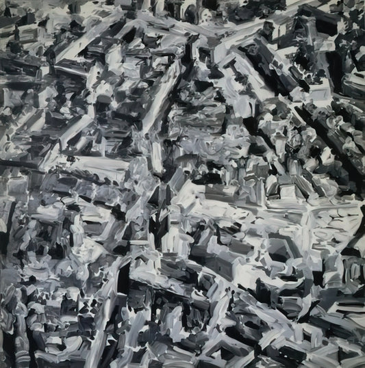 Gerhard Richter at Tate Modern: A Monumental Retrospective of Contemporary Art's Master - TOWNSCAPE F 1968 by Gerhard Richter