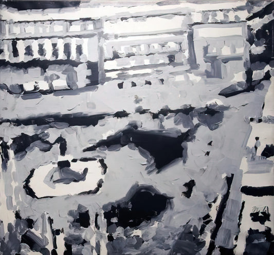 Gerhard Richter: Forty Years of Painting and the Evolution of a Master - TOWNSCAPE M6 1968 by Gerhard Richter